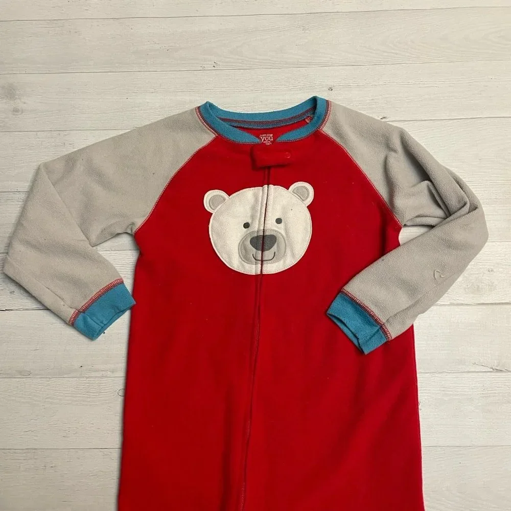 Toddler fleece christmas‎ pajamas carters/gap 4/5